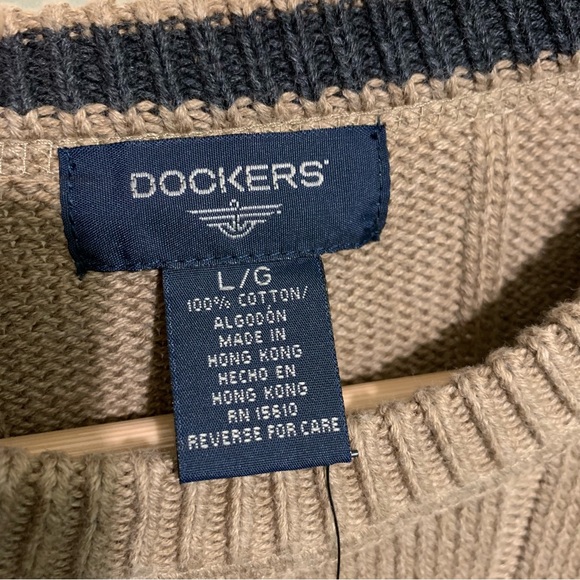 Men’s Dockers Sweater Sz Large NWT - Picture 5 of 7